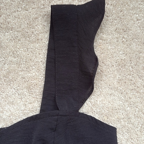 Altar'd State Black Ruffle Tank Top - Picture 2 of 6